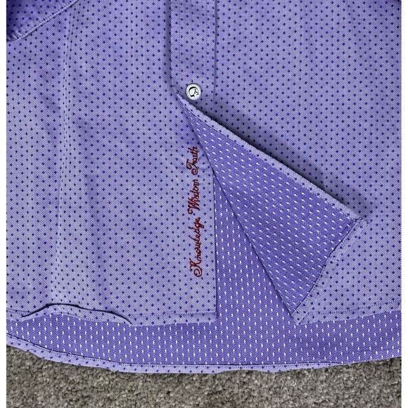 Robert Graham Shirt Mens Button Down Large 44/ 17.5 - Picture 6 of 6